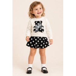 Sarabanda 0F365 Girls' Shorts Set