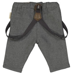 Birba 52086 Pantalone con bretelle neonato