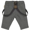 Birba 52086 Pantalone con bretelle neonato