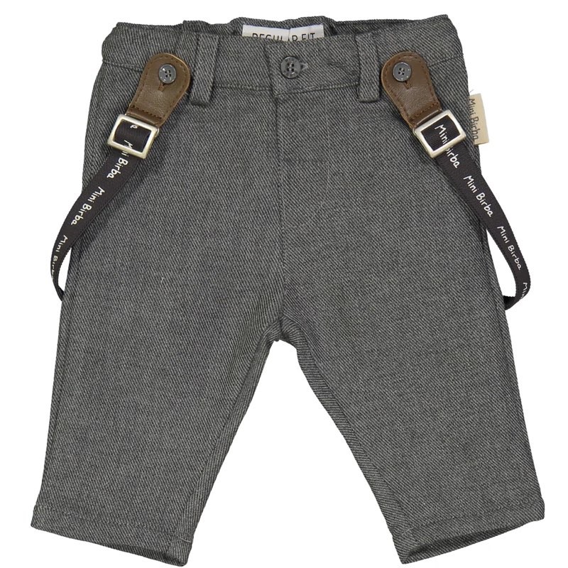 Birba 52086 Pantalone con bretelle neonato