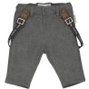 Birba 52086 Pantalone con bretelle neonato
