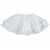 Sarabanda 0U233 White girl skirt