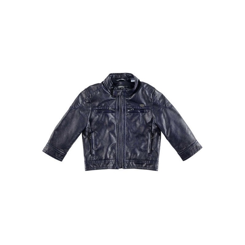 Sarabanda 0U163 Baby Faux Leather Jacket