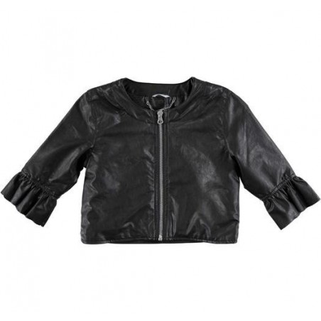 Sarabanda 0U693 Faux leather jacket girl