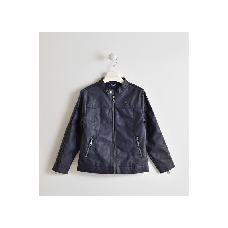 Sarabanda 0W345 Coat faux leather boy