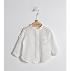Minibanda 3W615 Camicia bianca neonato