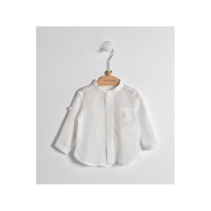 Minibanda 3W615 Newborn White Shirt