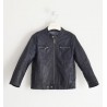 Sarabanda 0J335 Coat faux leather boy