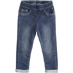 Sarabanda D4053 Denim trousers for girls