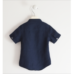 Sarabanda 04501 Korean shirt blue child