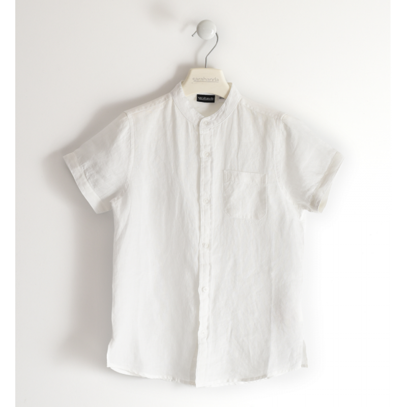 Sarabanda 04620 White Korean boy shirt