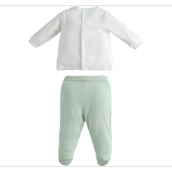 Minibanda 34603 Baby two-piece jumpsuit