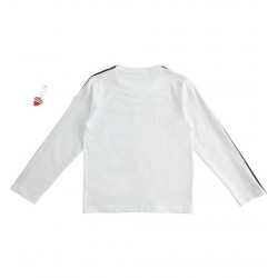 Ducati 04381 T-shirt bianca ragazzo