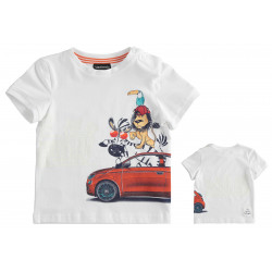 Nuova Fiat 500 04523 T-shirt bambino