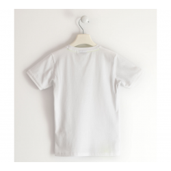 Sarabanda D4011 T-shirt bianca ragazzo