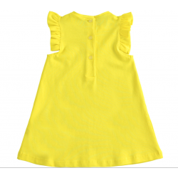 Sarabanda 14770 Yellow girl dress