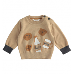 Minibanda 35618 Maglia tricot neonato
