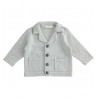 Minibanda 35617 Giacchina tricot grigio neonato