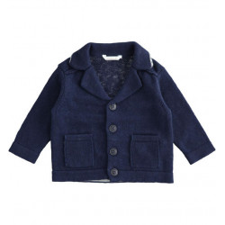 Minibanda 35617 Tricot jacket blue newborn