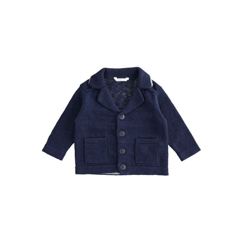 Minibanda 35617 Tricot jacket blue newborn