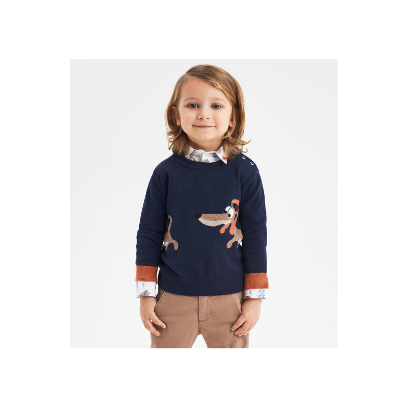 Pullover con toppe per bambino - Sarabanda