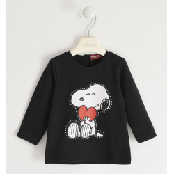 Peanuts 05220 T-shirt Snoopy bambina