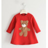 Sarabanda 0522457 Red little bear dress