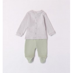 Minibanda 37610 Two-piece baby jumpsuit