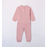 Sarabanda 07202G1 Pink rabbit jumpsuit girl