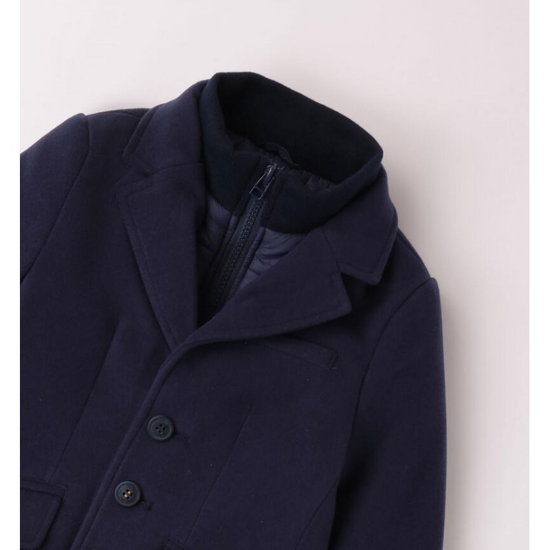 Sarabanda 07180 Cappotto con gilet bambino Colore Blu Taglia
