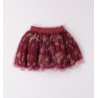 Sarabanda 07316 07351 Set of sweater and tulle skirt with fantasy for girls