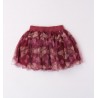 Sarabanda 07316 07351 Set of sweater and tulle skirt with fantasy for girls