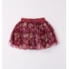 Sarabanda 07351 Girl's patterned tulle skirt