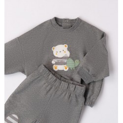 Minibanda 37639 Newborn fleece jumpsuit