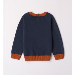 Sarabanda 07116 Blue sweater for children