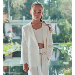 Sarabanda 08466 Girl's Cream Elegant Jacket