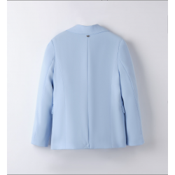 Sarabanda 08466 Girl's light blue elegant jacket