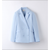 Sarabanda 08466 Girl's light blue elegant jacket