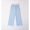 Sarabanda 08472 Girl's light blue elegant trousers