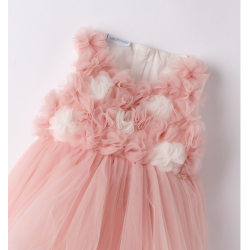 Sarabanda 08262 Girl's pink formal dress