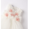 Sarabanda 08262 Girl's cream formal dress