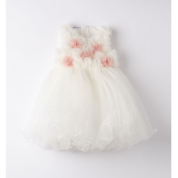 Sarabanda 08262 Girl's cream formal dress