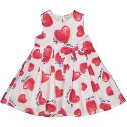Birba 85313 Girl's hearts dress