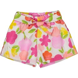 Birba 81027 Girls' Floral Shorts
