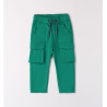 Sarabanda 08082 Pantalone cargo verde bambino