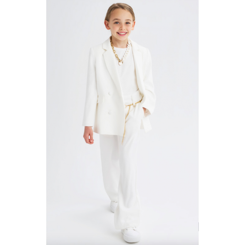 Sarabanda 08466 Girl's Cream Elegant Jacket